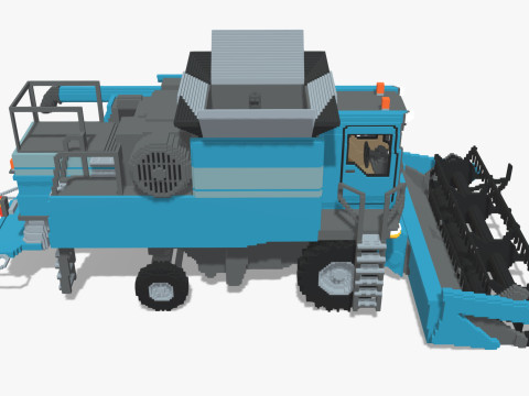 Voxel Harvester Modèle 3D