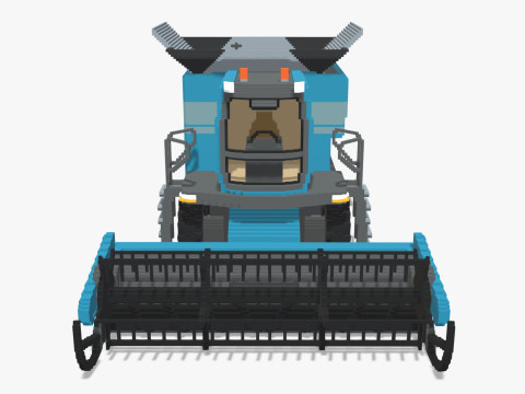Voxel Harvester Modèle 3D
