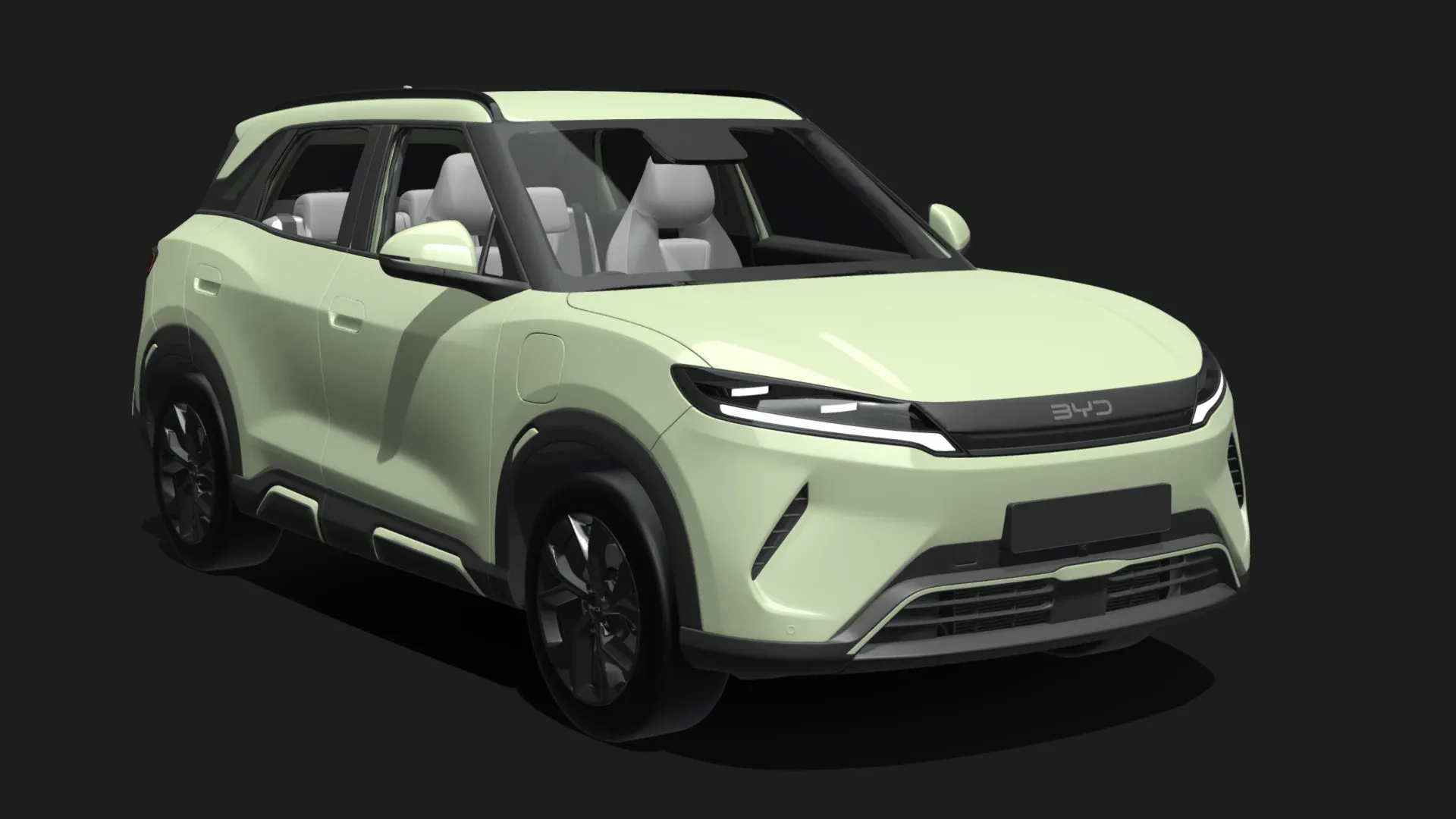 BYD ATTO 2 2024 3D Model .c4d .max .obj .3ds .fbx .stl .blend 
