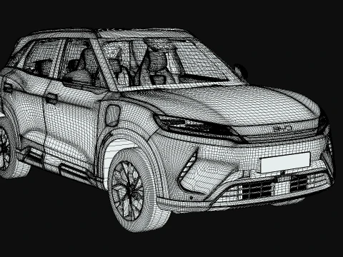 BYD ATTO 2 2024 3D Model