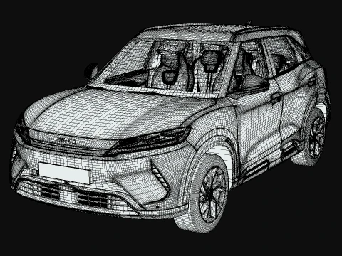 BYD ATTO 2 2024 3D Model