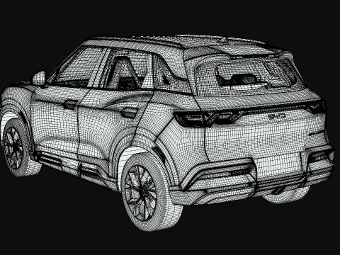 BYD ATTO 2 2024 3D Model