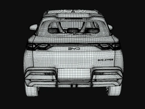 BYD ATTO 2 2024 3D Model
