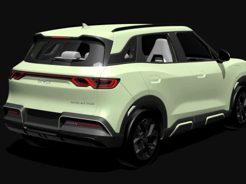 BYD ATTO 2 2024 3D Model