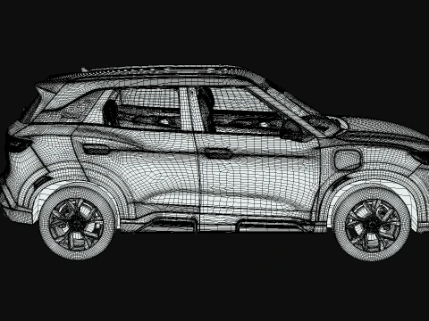 BYD ATTO 2 2024 3D Model