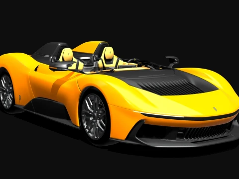 Automobili Pininfarina B95 2025 3D Model