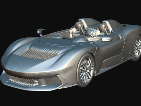 Automobili Pininfarina B95 2025 3D Model