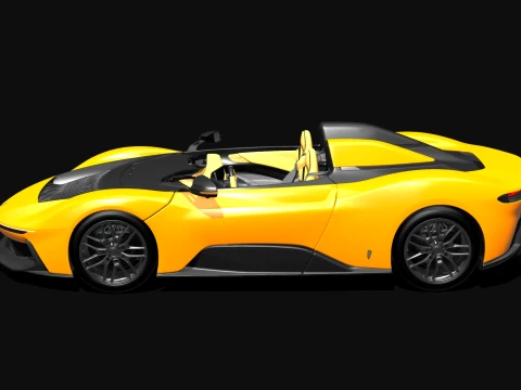 Automobili Pininfarina B95 2025 3D Model