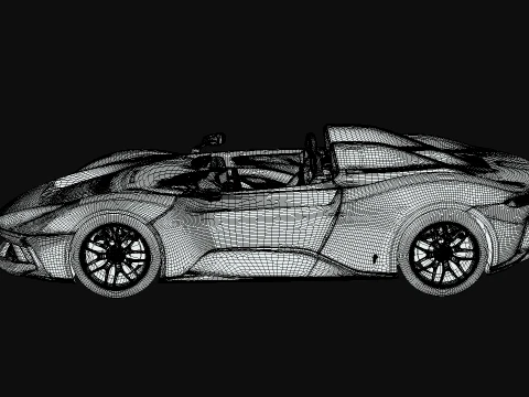 Automobili Pininfarina B95 2025 3D Model