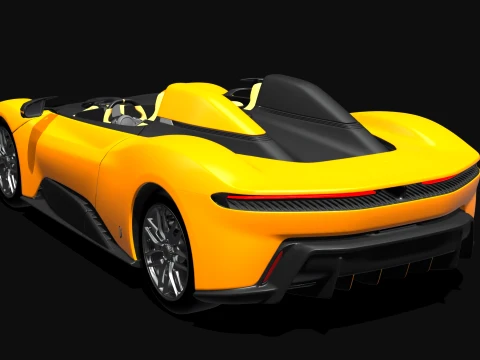 Automobili Pininfarina B95 2025 3D Model