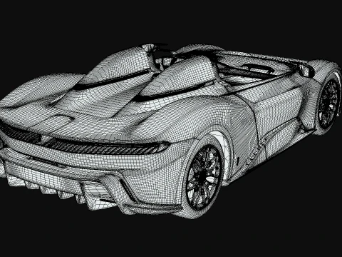 Automobili Pininfarina B95 2025 3D Model
