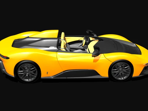 Automobili Pininfarina B95 2025 3D Model