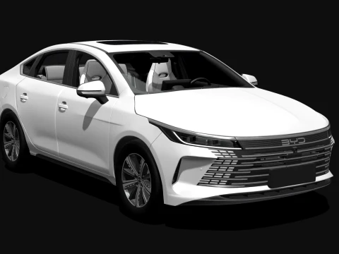 BYD シール 5 DM-i 2025 ダイナミック 3Dモデル