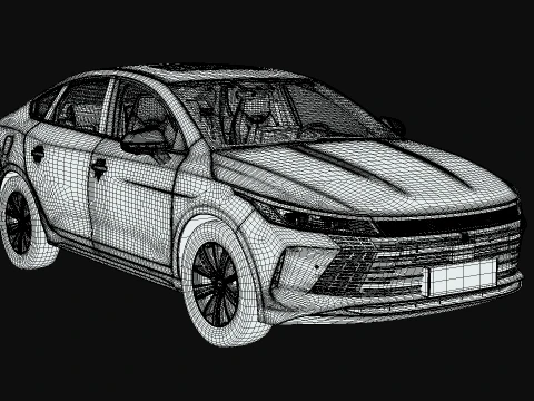 BYD Seal 5 DM-i 2025 Dynamic 3D Model