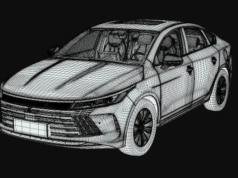 BYD Seal 5 DM-i 2025 Dynamic 3D Model