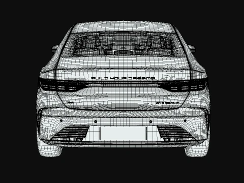 BYD Seal 5 DM-i 2025 Dynamic 3D Model