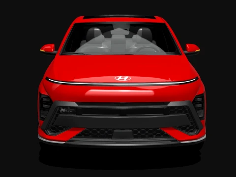 Hyundai Kona N Line 2025 3D Model