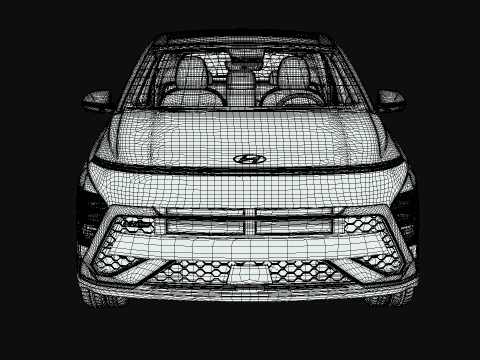 Hyundai Kona N Line 2025 3D Model