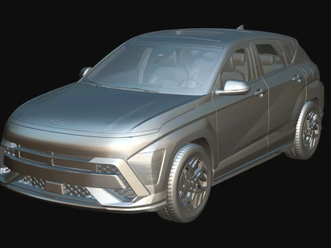 Hyundai Kona N Line 2025 3D Model