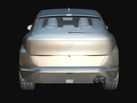 Hyundai Kona N Line 2025 3D Model
