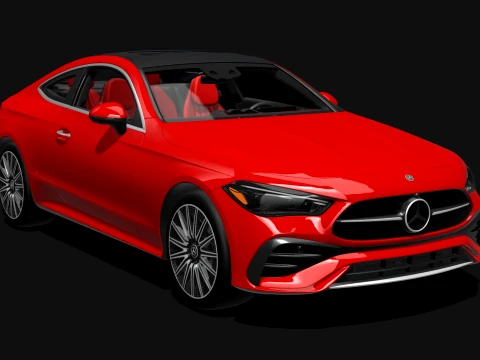 Mercedes-Benz CLE 300 2026 Coupe 3D Model