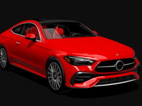 Mercedes-Benz CLE 300 2026 Coupe 3D Model