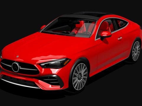 Mercedes-Benz CLE 300 2026 Coupe 3D Model