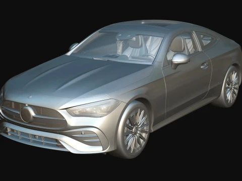Mercedes-Benz CLE 300 2026 Coupe 3D Model