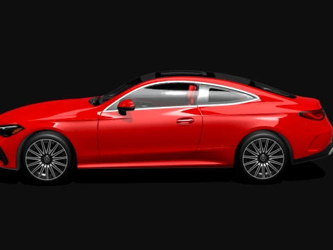 Mercedes-Benz CLE 300 2026 Coupe 3D Model