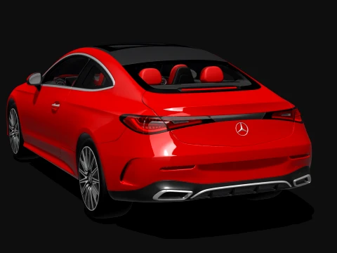 Mercedes-Benz CLE 300 2026 Coupe 3D Model