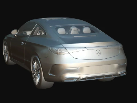 Mercedes-Benz CLE 300 2026 Coupe 3D Model