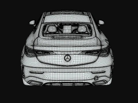 Mercedes-Benz CLE 300 2026 Coupe 3D Model