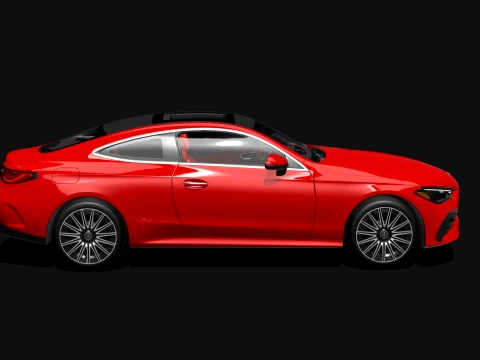 Mercedes-Benz CLE 300 2026 Coupe 3D Model