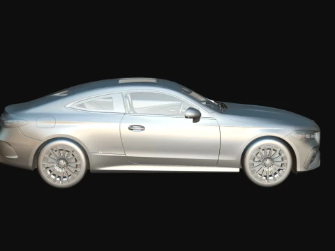 Mercedes-Benz CLE 300 2026 Coupe 3D Model