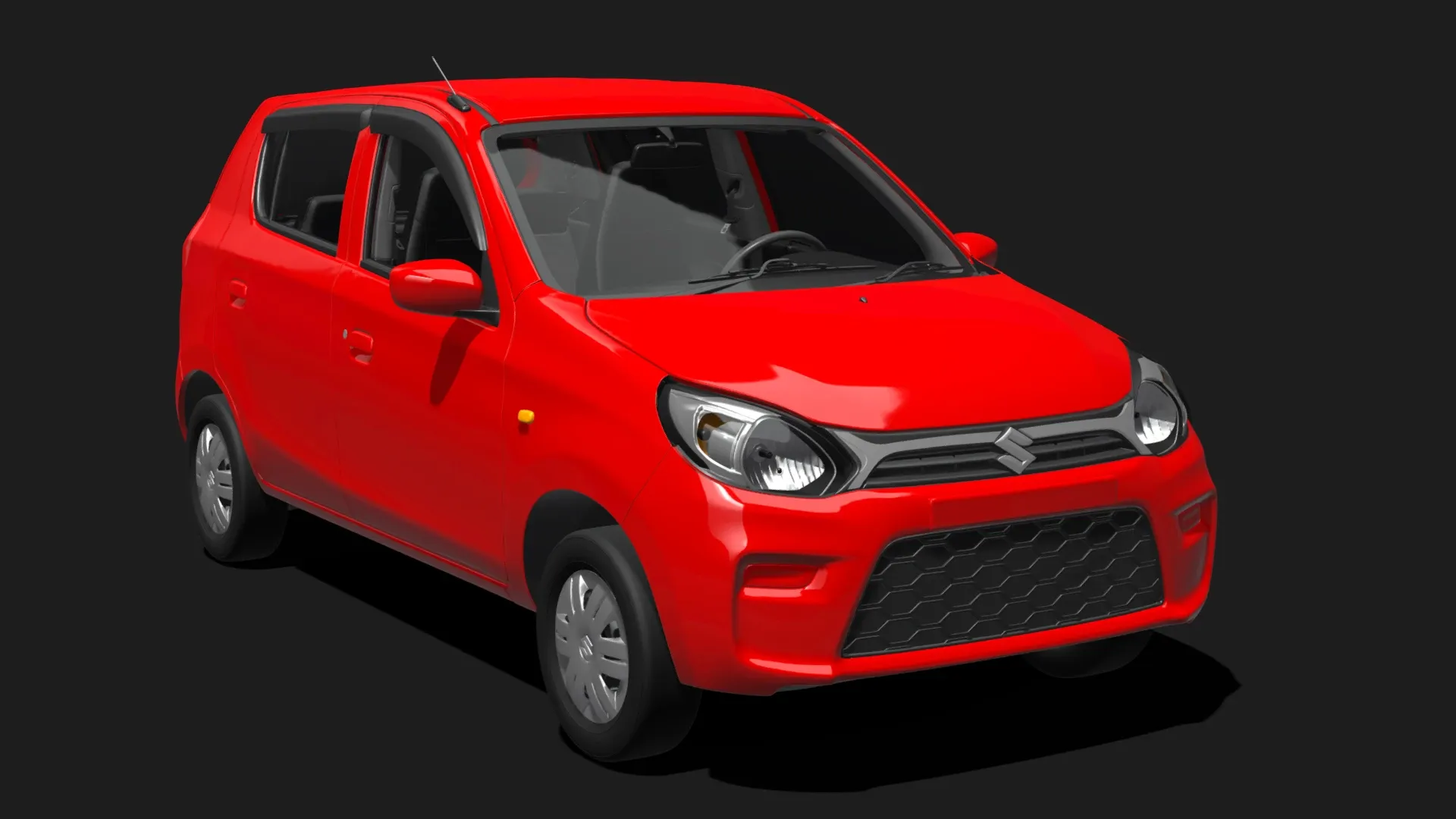 Suzuki Alto 2020 3D Model .c4d .max .obj .3ds .fbx .stl .blend 