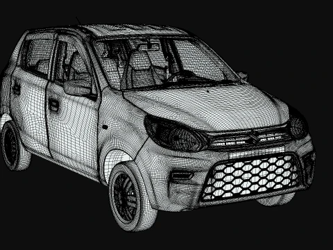 Suzuki Alto 2020 3D Model