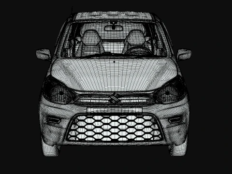 Suzuki Alto 2020 3D Model