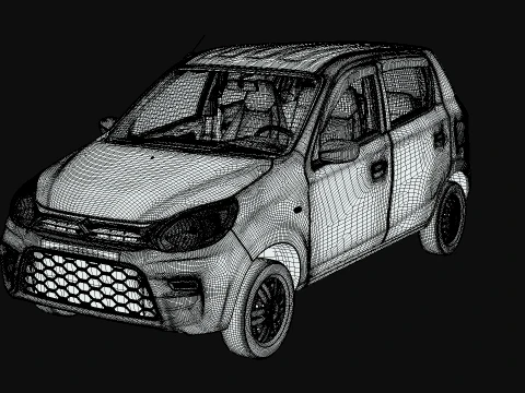 Suzuki Alto 2020 3D Model