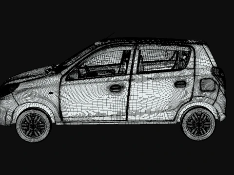 Suzuki Alto 2020 3D Model