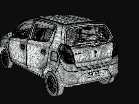 Suzuki Alto 2020 3D Model