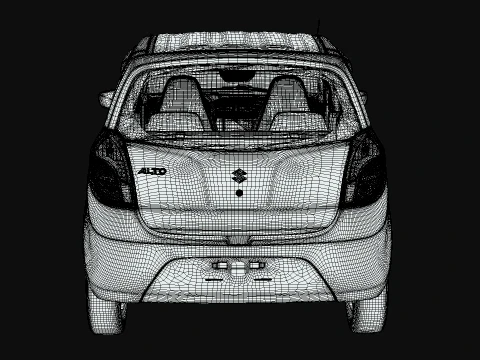 Suzuki Alto 2020 3D Model