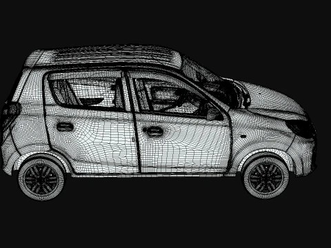 Suzuki Alto 2020 3D Model