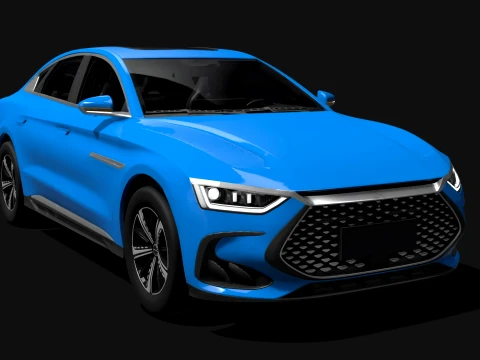 BYD HAN DM-I 2024 3D Model