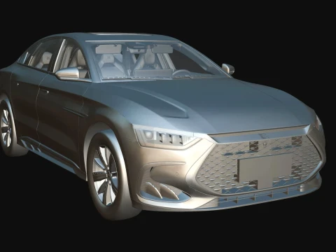 BYD HAN DM-I 2024 3D Model