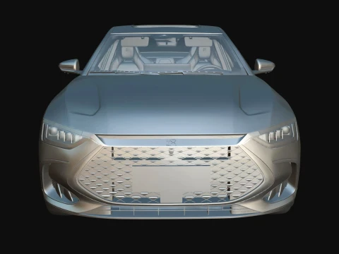BYD HAN DM-I 2024 3D Model