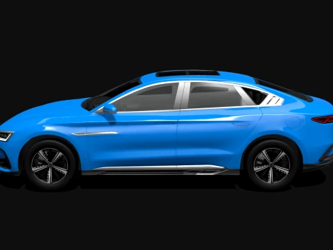 BYD HAN DM-I 2024 3D Model