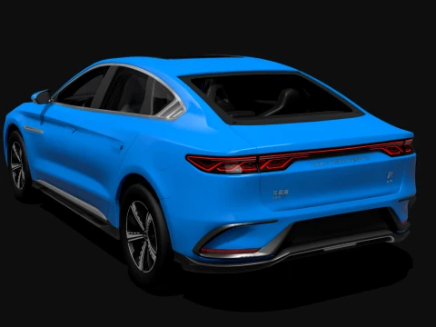 BYD HAN DM-I 2024 3D Model