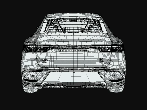 BYD HAN DM-I 2024 3D Model