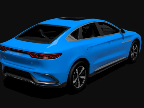 BYD HAN DM-I 2024 3D Model