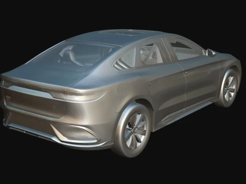 BYD HAN DM-I 2024 3D Model